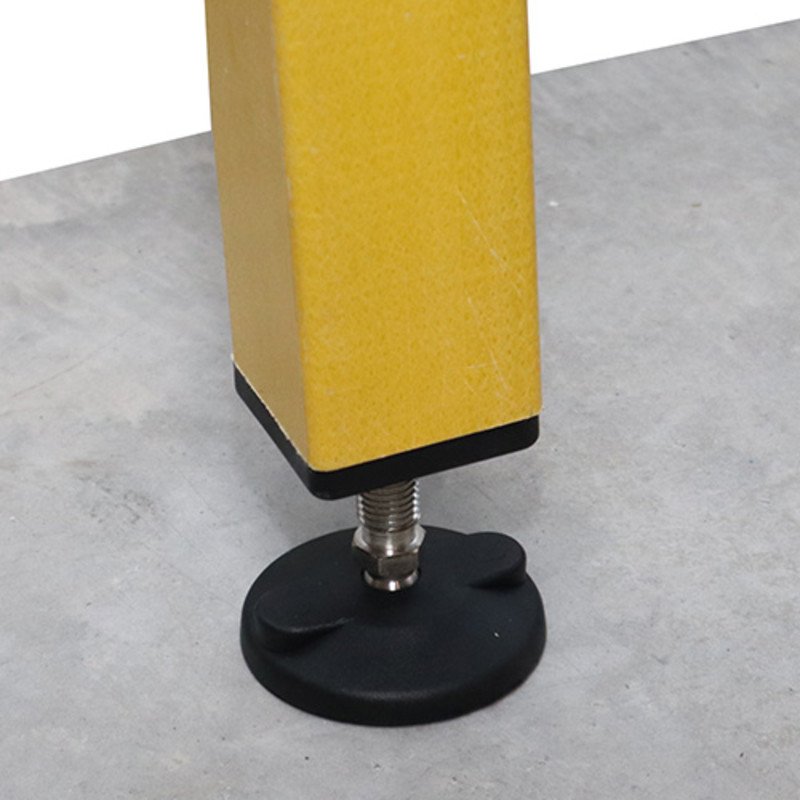WP - nylon/stainless steel adjustable feet